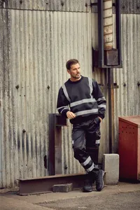 Hi-Vis crew neck Sweatshirt