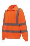 Hi-Vis 1/4 Zip Sweatshirt Hi Vis Orange