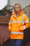Hi-Vis ladies' executive jacket Hi Vis Orange