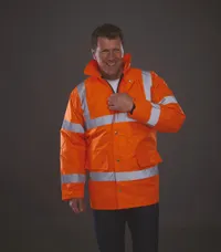 Hi-vis parka