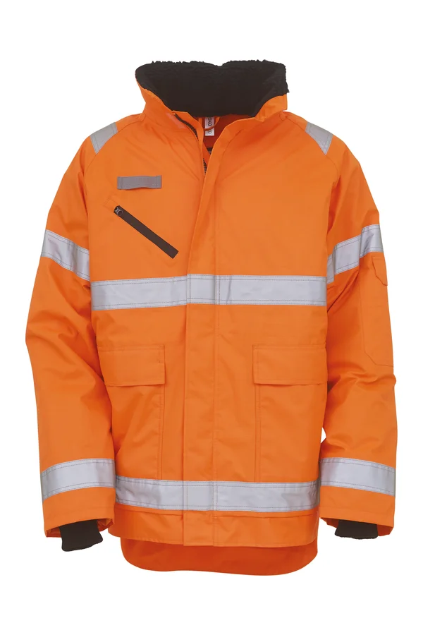 Hi-Vis Fontaine Storm jacket Hi Vis Orange