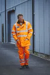 Hi-Vis Multi-Functional 7-in-1 Parka Hi Vis Orange