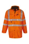 Hi-Vis Multi-Functional 7-in-1 Parka Hi Vis Orange