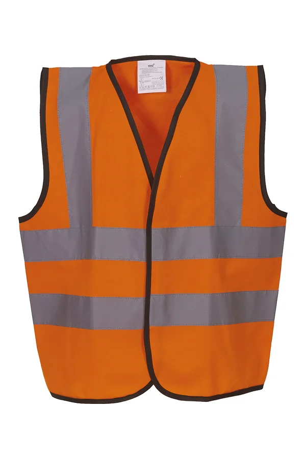 Kids' Hi-Vis Waistcoat Hi Vis Orange
