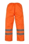 Atmungsaktive Hi-Vis Soft Flex Regenhose Hi Vis Orange
