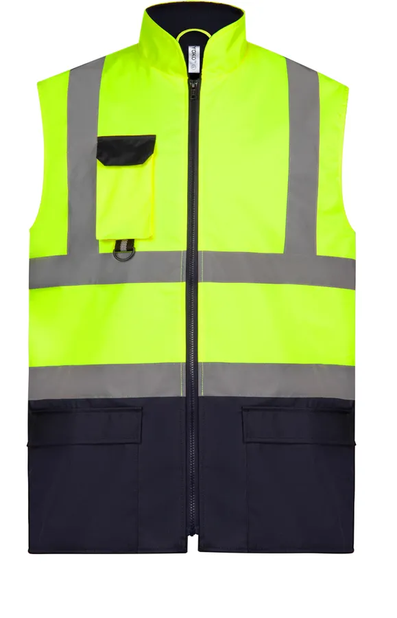 Hi-Vis Wattierter Bodywarmer