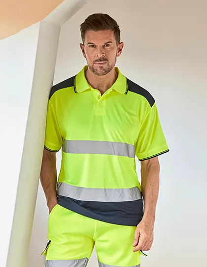 Hi-Vis Two-Tone Polo