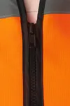 Zweifarbige Ripstop-Weste für hohe Sichtbarkeit Hi Vis Orange