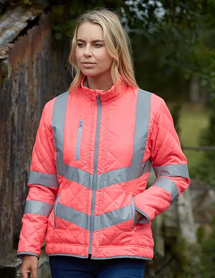 Hi-Vis Kensington Jacket With Fleece Lining