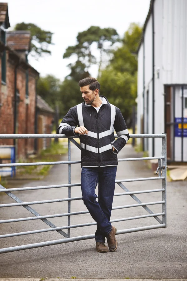 Kensington - Hi-Vis jacket Black