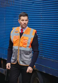 Top Cool - Hi-Vis mesh executive waistcoat