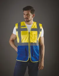 Top Cool - Hi-Vis mesh executive waistcoat