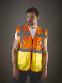 Top Cool - Hi-Vis mesh executive waistcoat