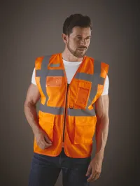 Top Cool - Hi-Vis mesh executive waistcoat