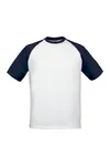 T-Shirt Base-Ball White / Navy