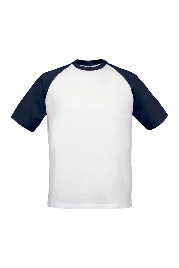 T-Shirt Base-Ball White / Navy