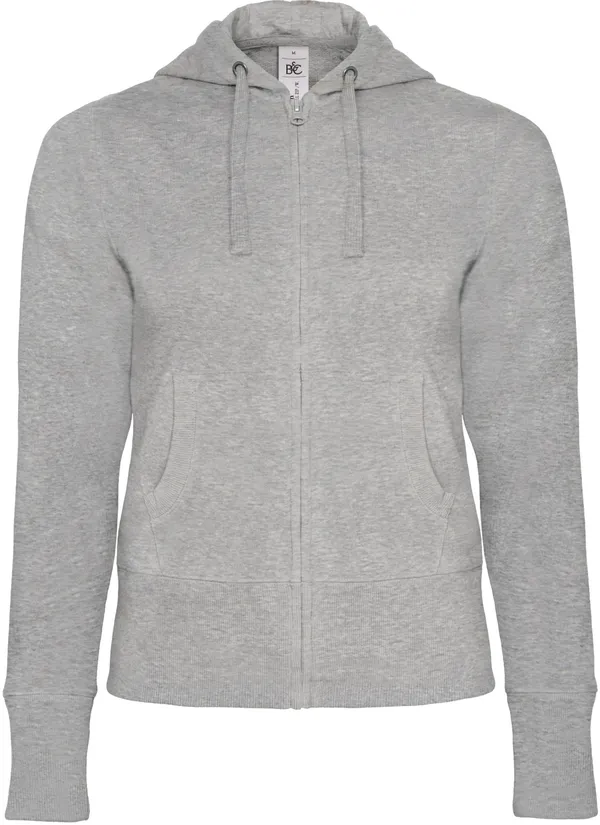 Damen Kapuzen Sweatjacke