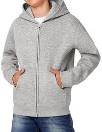 Kids´ Hooded Full Zip Sweat