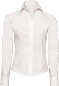 Stretch Bluse langarm