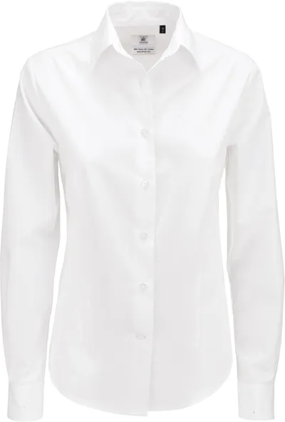 Mix Popeline Bluse langarm