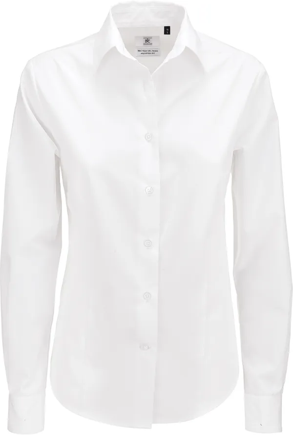 Mix Popeline Bluse langarm