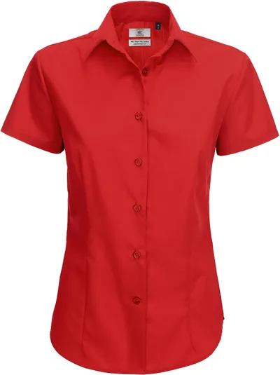 Mix Popeline Bluse kurzarm