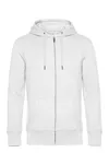 KING Zipped Hood Jacket_° White