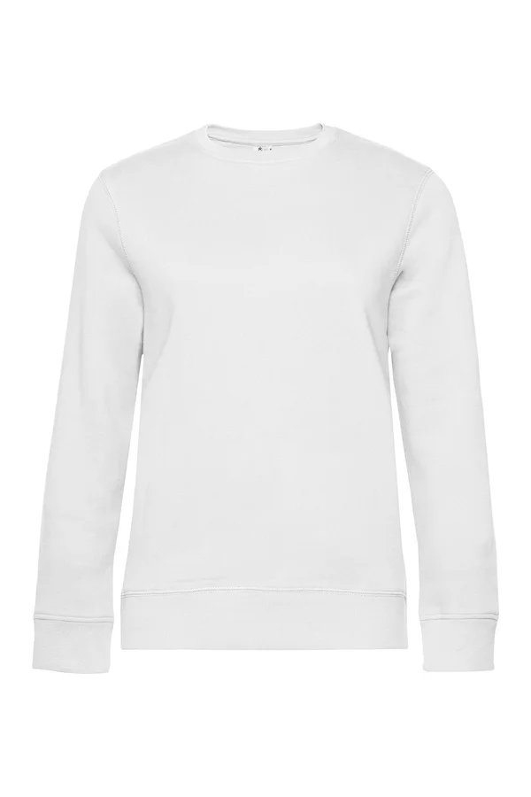 QUEEN Crew Neck Sweat_° White