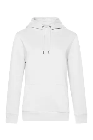 QUEEN Hooded Sweat_° White