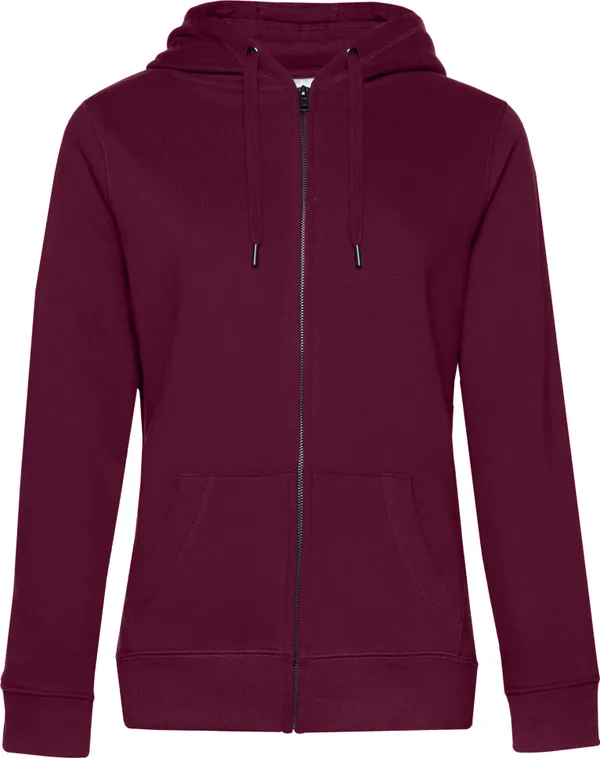 Damen Kapuzen Sweatjacke