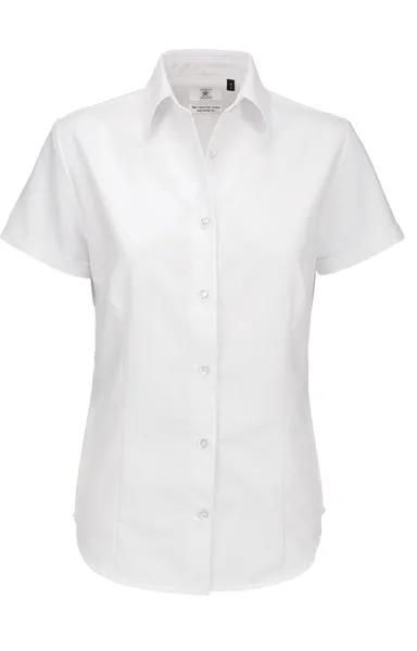 Oxford Bluse kurzarm