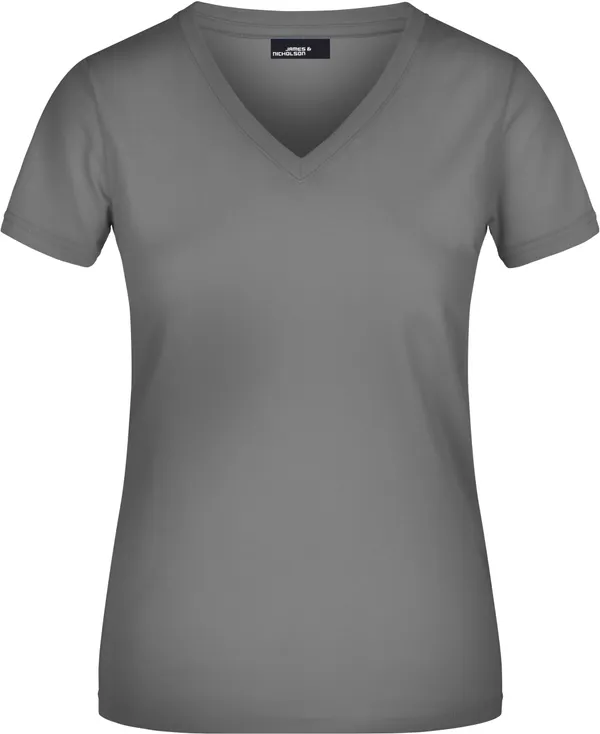 Damen V-Ausschnitt T-Shirt