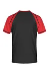 Men´s Raglan-T Black / Red