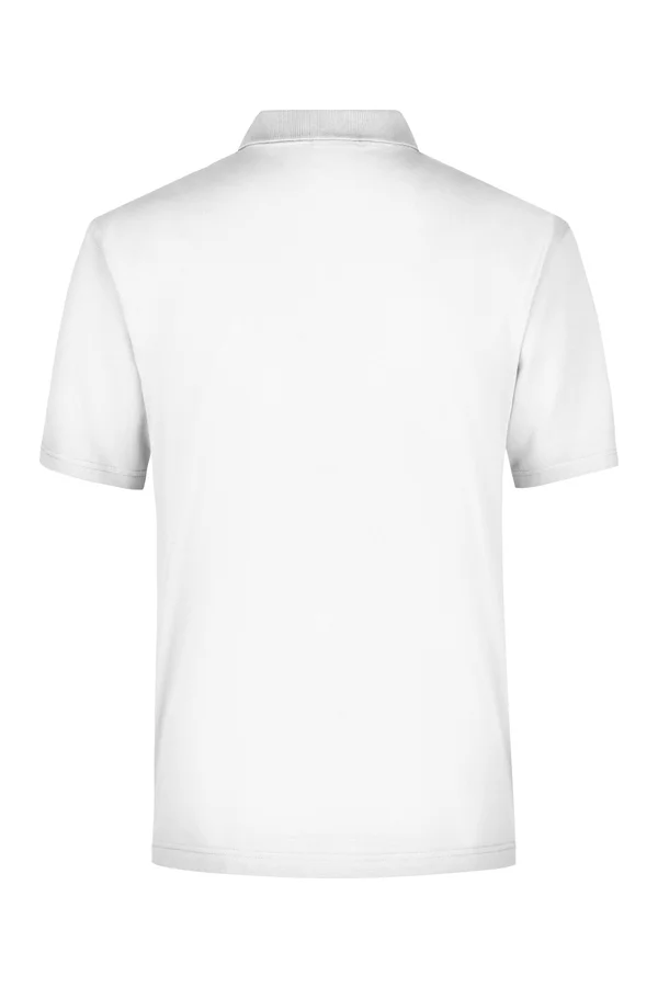 Piqué Polo White