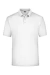 Piqué Polo White