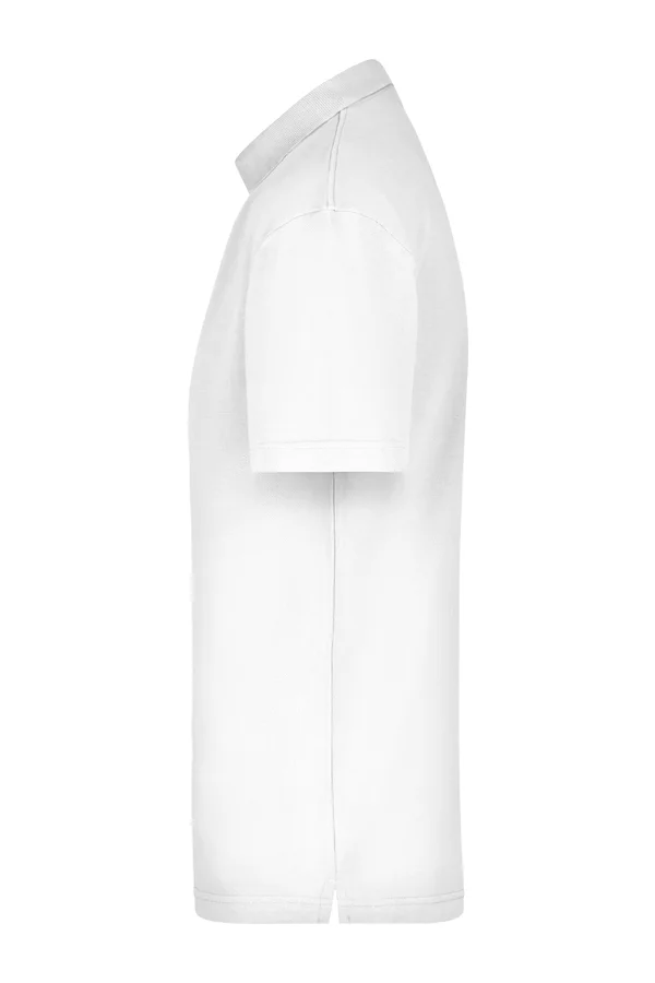 Piqué Polo White