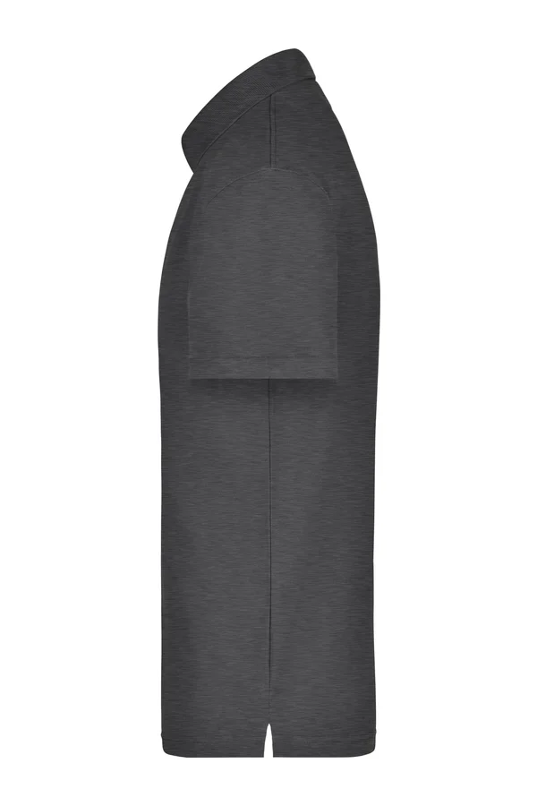 Polo-Piqué Pocket anthracite melange