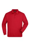 Schwerer Herren Polo Sweater Red