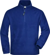 Fleece Pullover mit 1/4 Zip