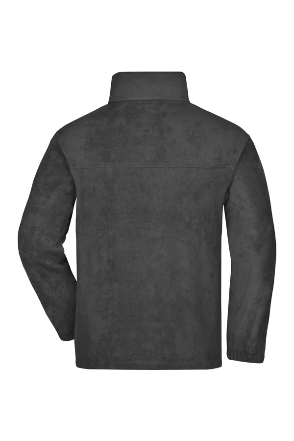 Full-Zip Fleece Dark Grey