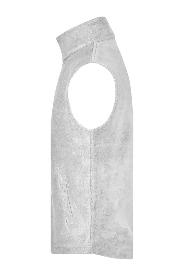 Fleece Vest White