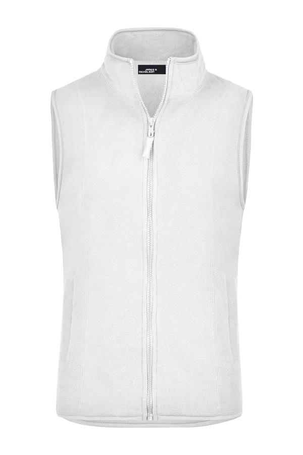 Girly Microfleece Vest White