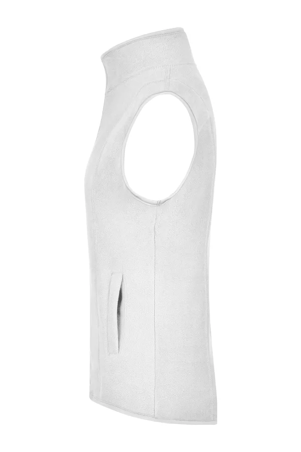 Girly Microfleece Vest White