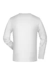 Elastic-T Long-Sleeved White
