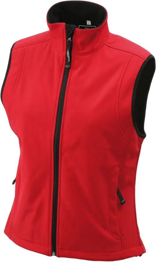 Damen 3-Lagen Softshell Gilet