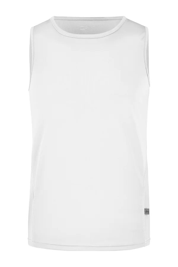 Men´s Running Tank White / White