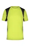Men´s Running-T fluo yellow/black