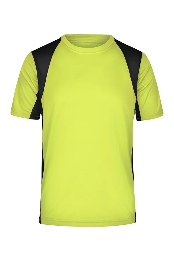 Men´s Running-T fluo yellow/black