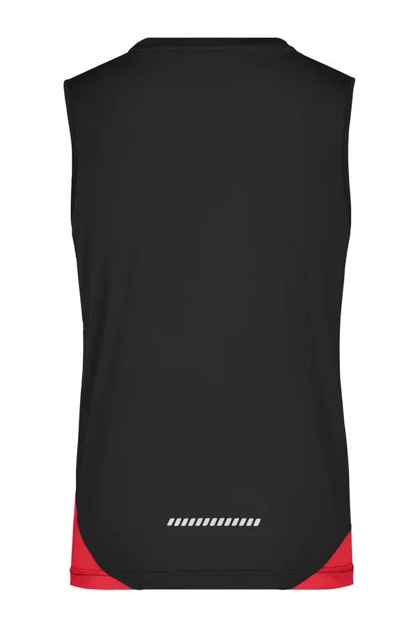 Ladies´ Running Tank Black / Red