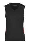 Ladies´ Running Tank Black / Red